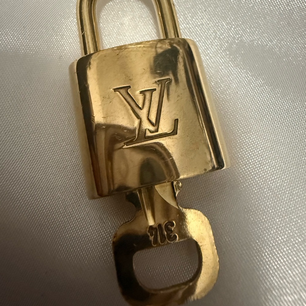 Louis Vuitton Gold Padlock